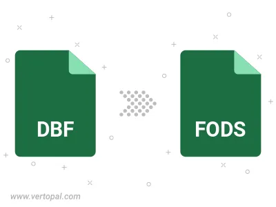 Convert DBF to FODS Convert DBF to FODS