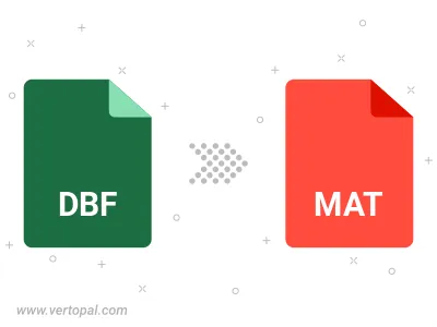 Convert DBF to MAT