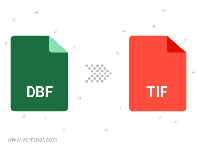 DBF in TIF konvertieren