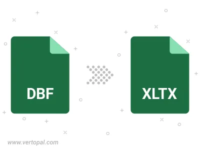 DBF in XLTX konvertieren