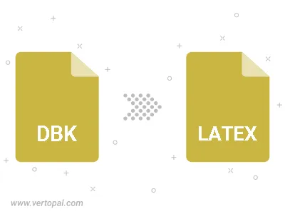 DBK in LATEX konvertieren