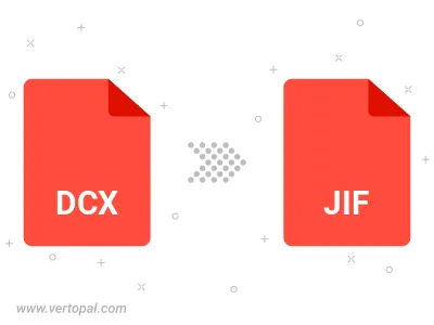 DCX in JIF konvertieren