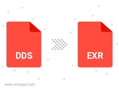 Convert DDS to EXR