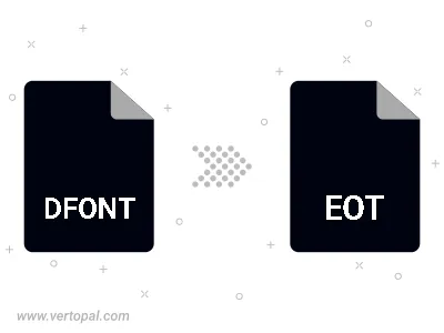 DFONT in EOT konvertieren DFONT in EOT konvertieren