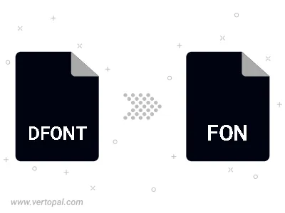 DFONT in FON konvertieren