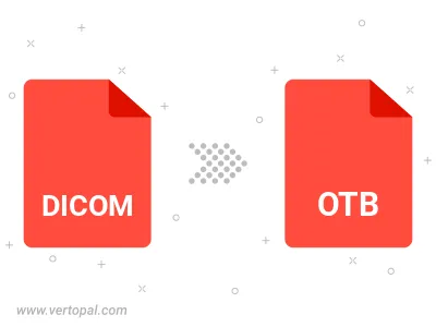 Convert DICOM to OTB