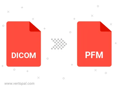 DICOM in PFM konvertieren