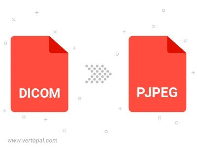 Convert DICOM to PJPEG