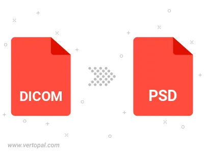 DICOM in PSD konvertieren