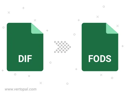 DIF in FODS konvertieren DIF in FODS konvertieren