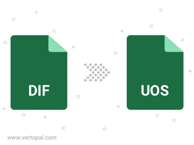 Convert DIF to UOS