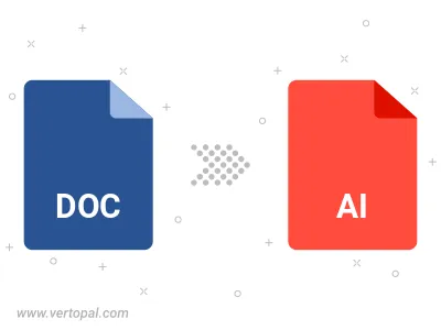 Convert DOC to AI Convert DOC to AI