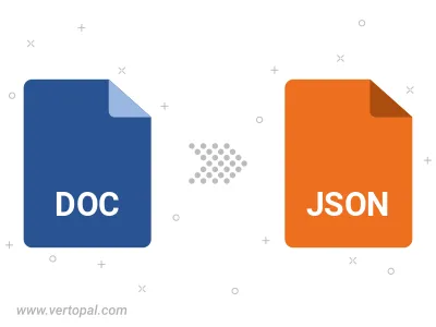 Convert DOC to JSON NATIVEAST