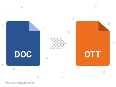 Convert DOC to OTT