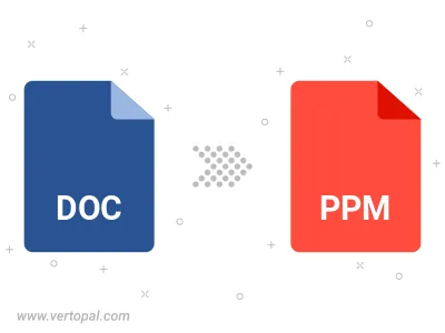 Convert DOC to PPM
