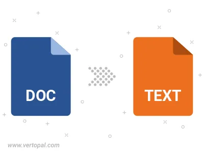 DOC in TEXT konvertieren