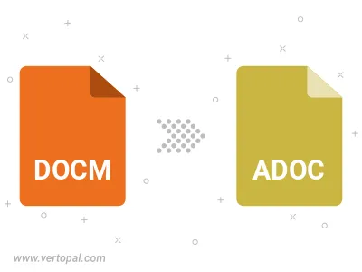 DOCM in ADOC ASCIIDOC konvertieren