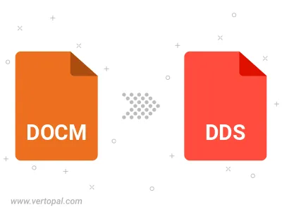 Convert DOCM to DDS