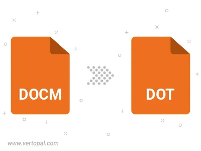 Convert DOCM to DOT