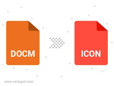Convert DOCM to ICON