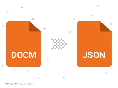 Convert DOCM to JSON