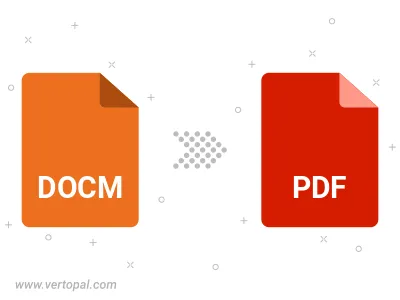 DOCM in PDF konvertieren