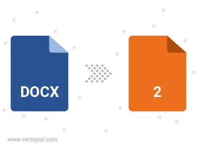 Convert DOCX to 2