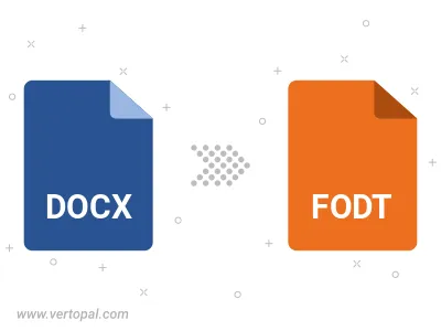 DOCX in FODT konvertieren