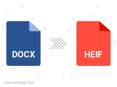 Convert DOCX to HEIF