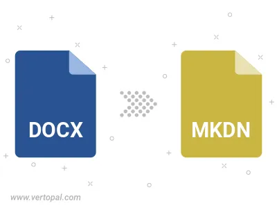 DOCX in MKDN konvertieren