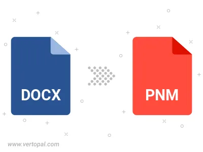 DOCX in PNM konvertieren