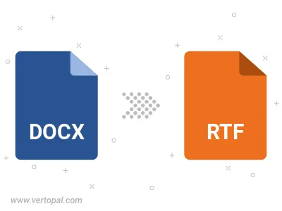 DOCX in RTF konvertieren DOCX in RTF konvertieren