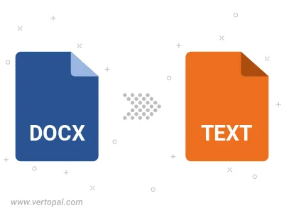 Convert DOCX to TEXT HADDOCK