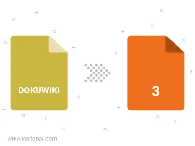 DOKUWIKI in 3 konvertieren