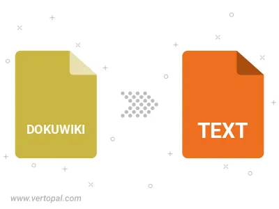 Convert DOKUWIKI to TEXT MARKDOWN
