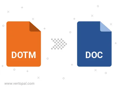 DOTM in DOC konvertieren