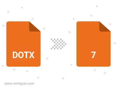 Convert DOTX to 7