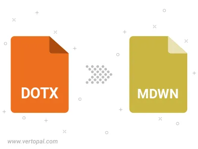 DOTX in MDWN konvertieren DOTX in MDWN konvertieren