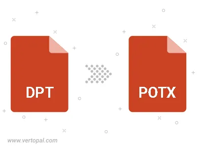 Convert DPT to POTX