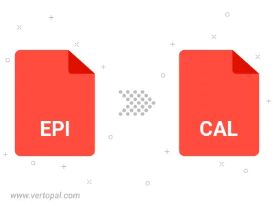 Convert EPI to CAL