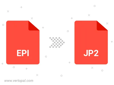 Convert EPI to JP2