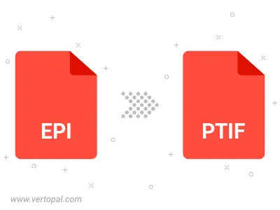 Convert EPI to PTIF
