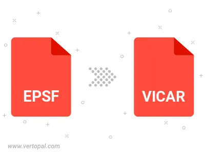 Convert EPSF to VICAR