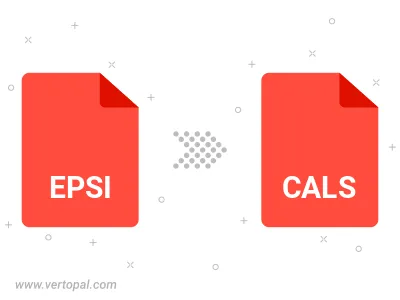 Convert EPSI to CALS Convert EPSI to CALS