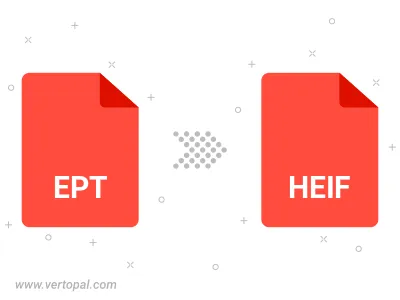 Convert EPT to HEIF