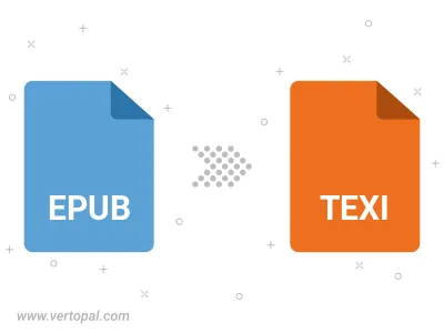 Convert EPUB to TEXI