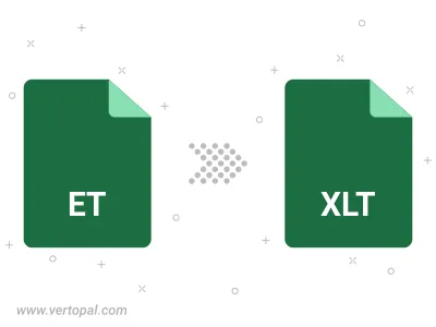 Convert ET to XLT