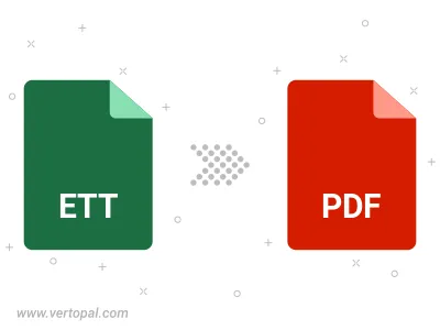 Convert ETT to PDF