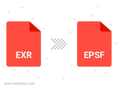 Convert EXR to EPSF Convert EXR to EPSF