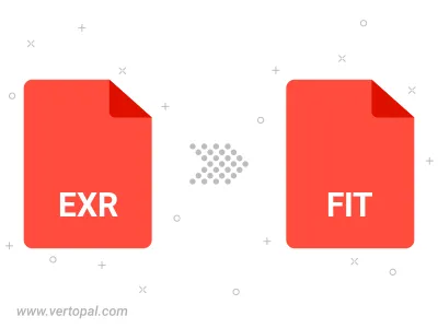 Convert EXR to FIT